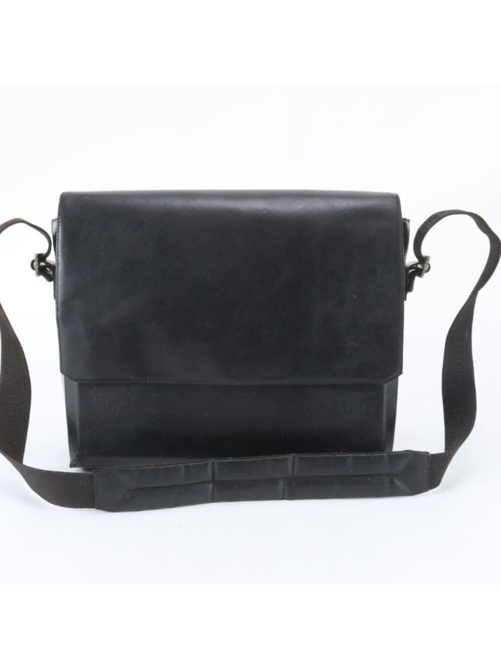 Louis Vuitton Monogram Glace Fonzie Leather Shoulder Bag Crossbody Messenger
